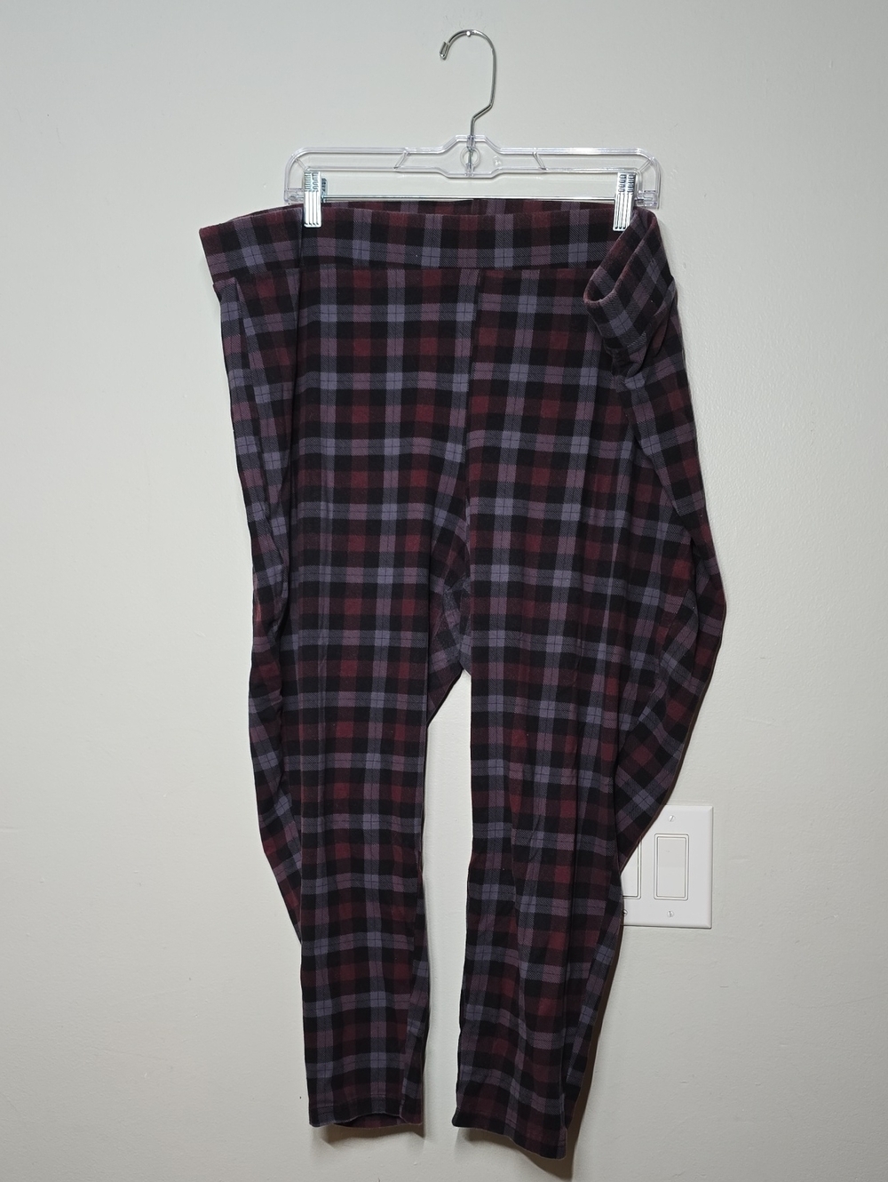 Torrid Plaid Capri Leggings